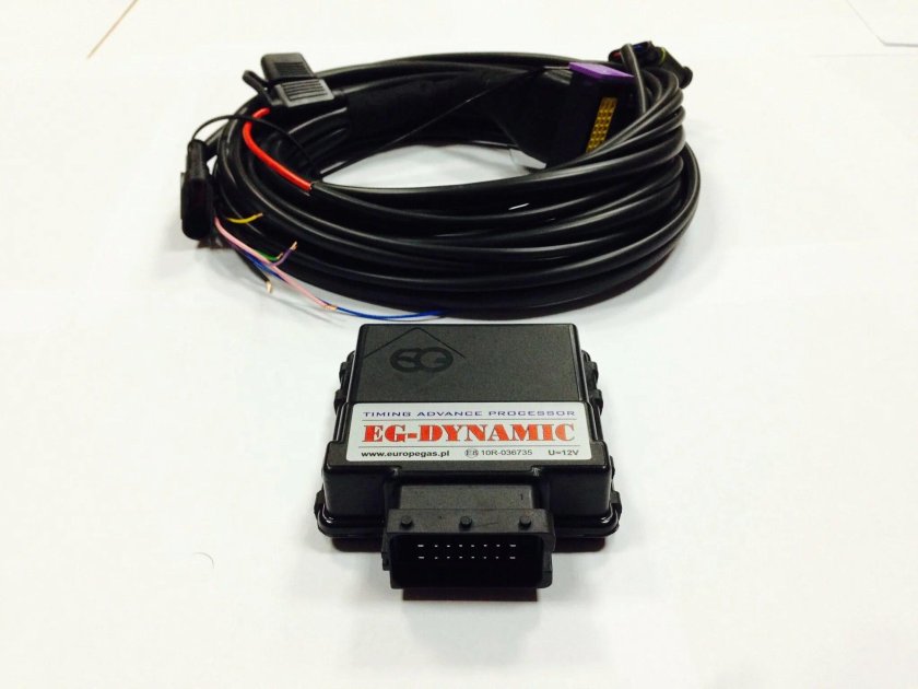 Вариатор угла опережения зажигания для ГБО