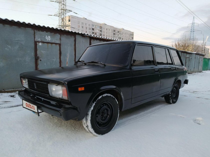 ВАЗ 2104 черная