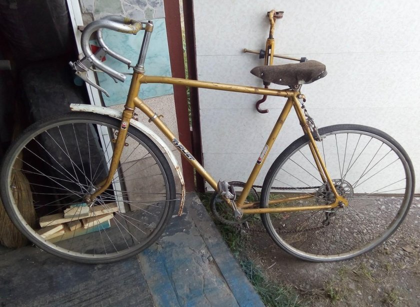 Велосипед салют ХВЗ 1972