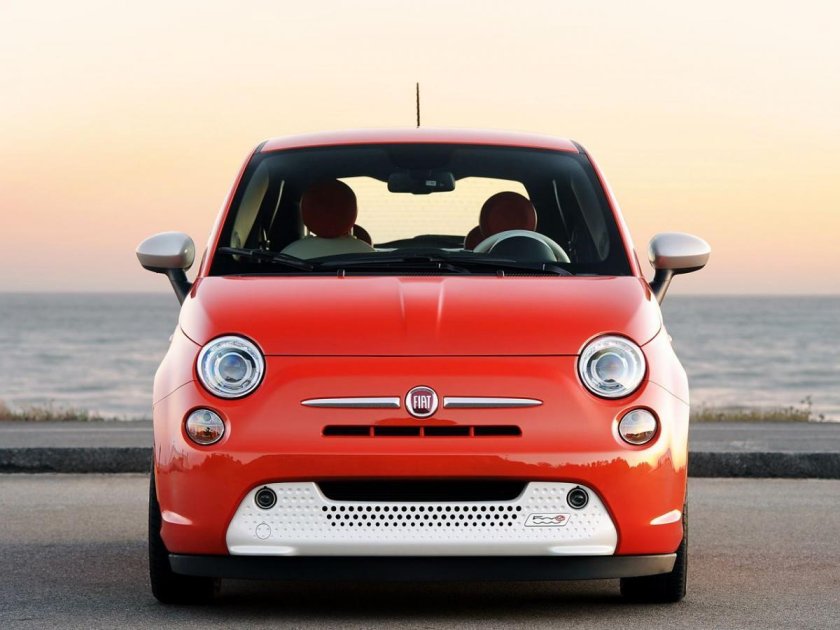 Fiat 500 электромобиль