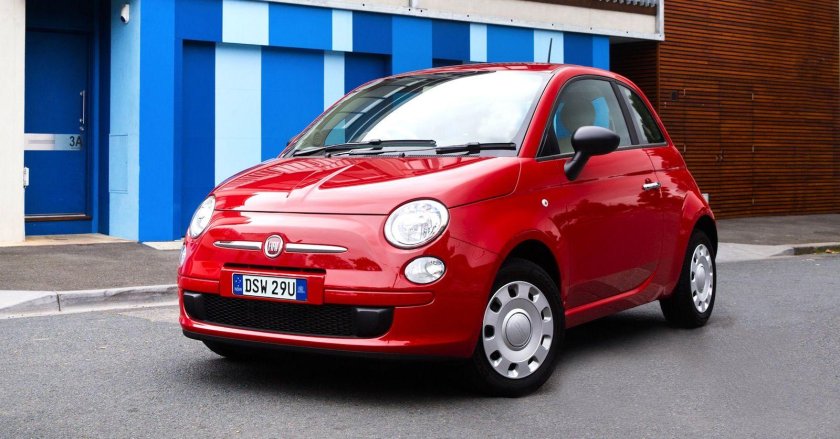 Фиат 500 салон