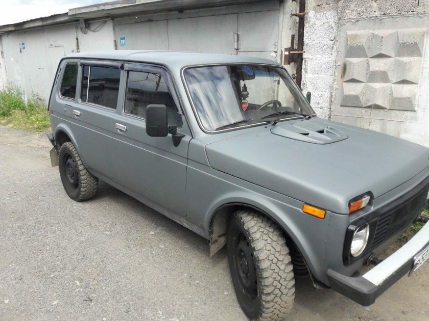 Нива 2131 в рапторе