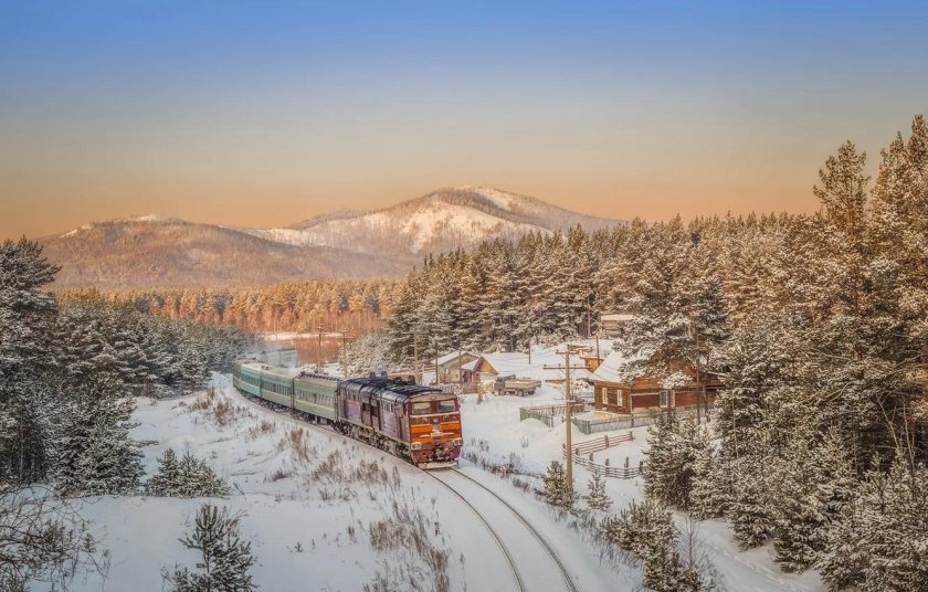 Транссибирская магистраль РЖД