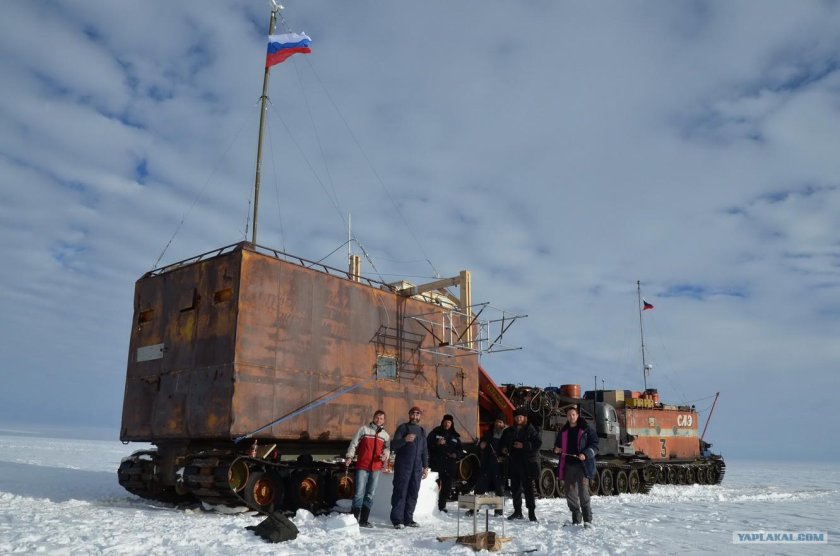 Харьковчанка 2 антарктический вездеход