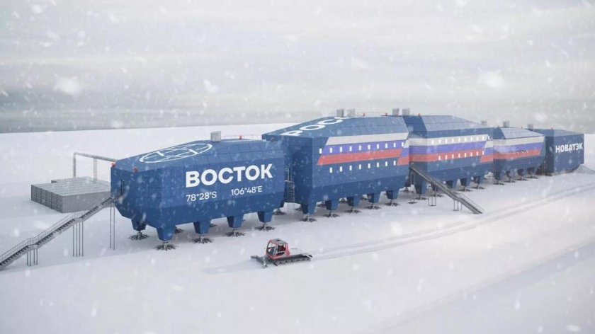 Зимовочный комплекс станции восток