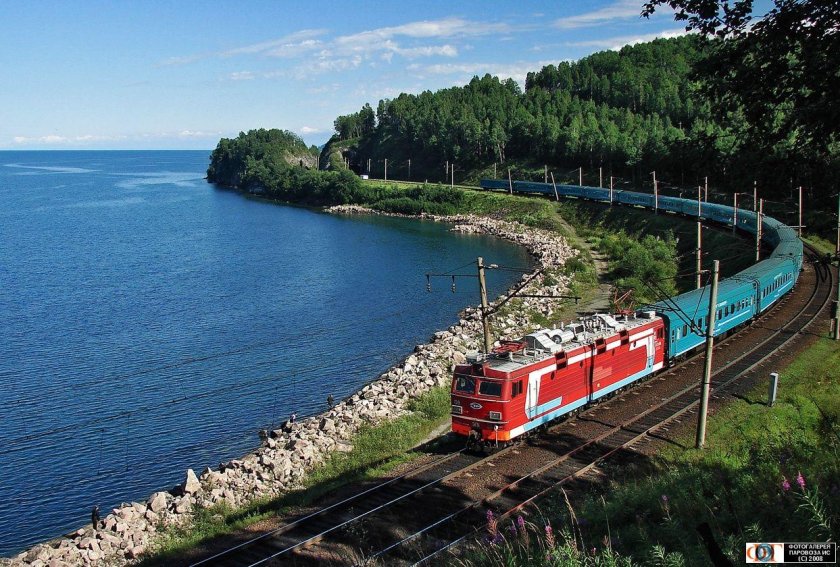 Транссибирская железная дорога Байкал