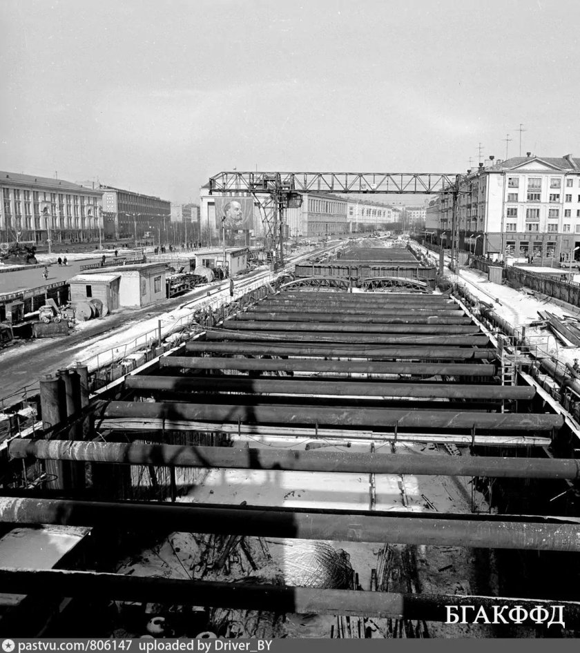 Строительство Минского метро