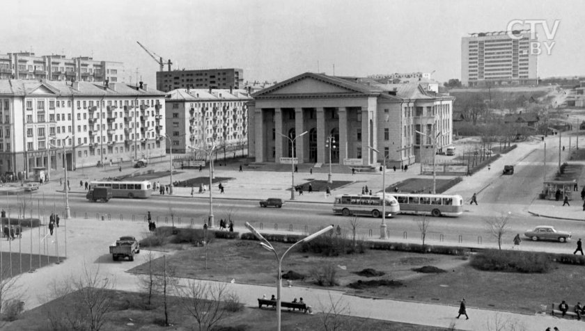Площадь Якуба Коласа Минск 1956