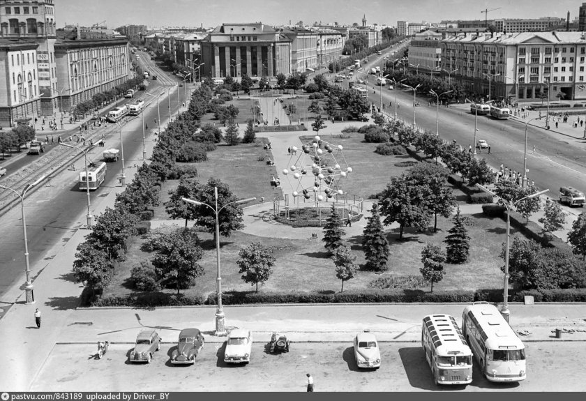 Минск площадь Победы 1950