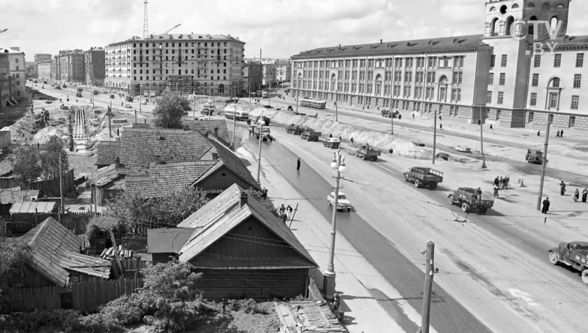 Минск площадь Победы 1950
