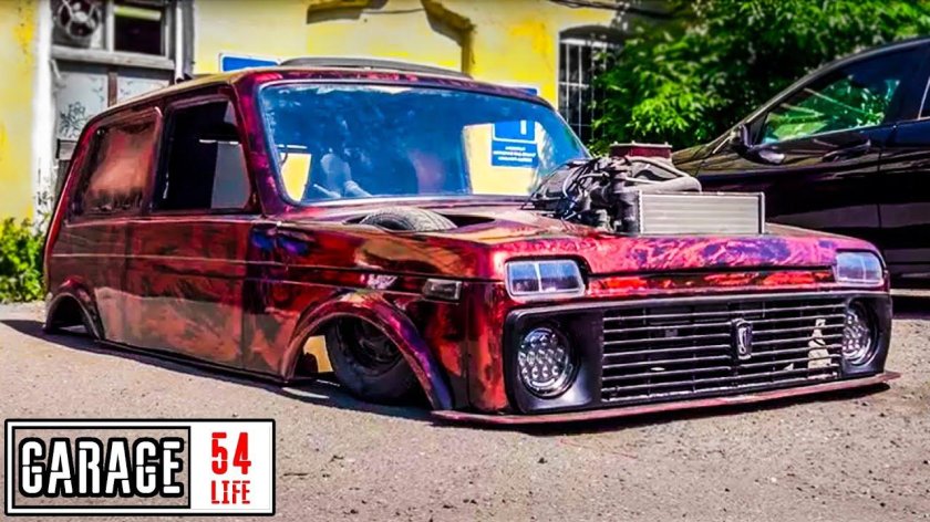 Заниженная Нива 2121