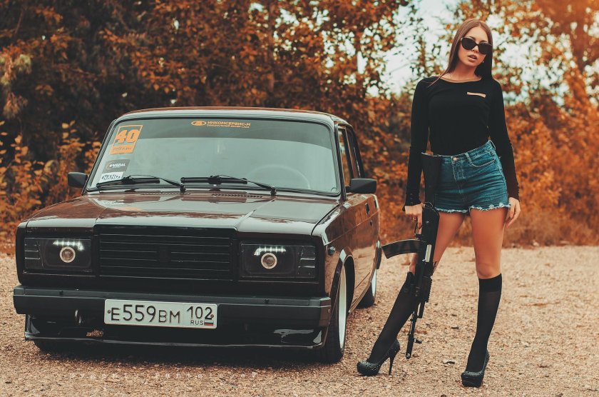 ВАЗ 2107 бандитка