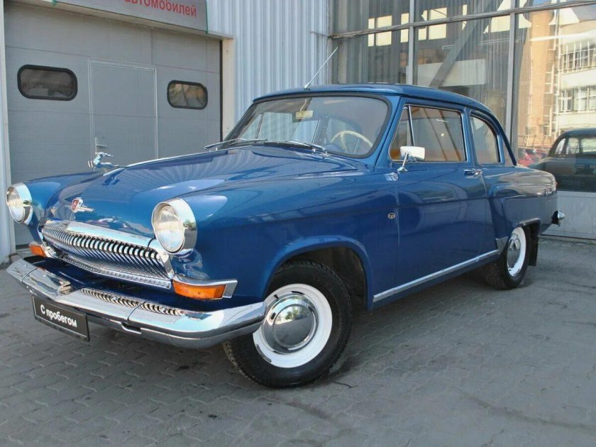 ГАЗ 21 голубая