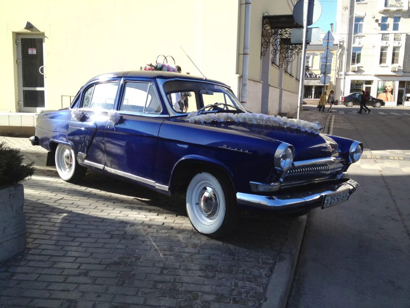 Волга 21 синяя