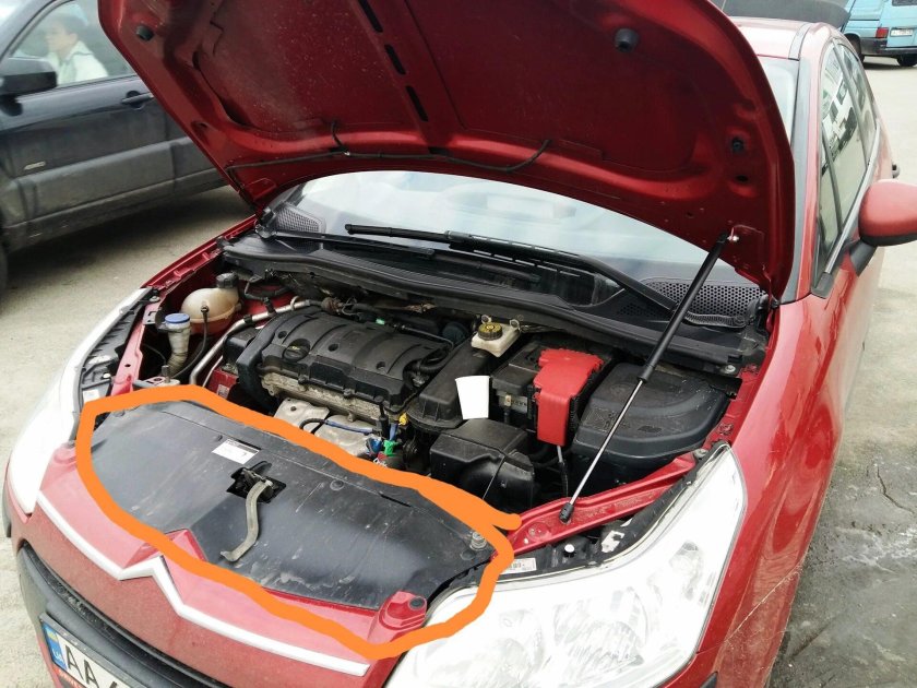 Ситроен с4 под капотом