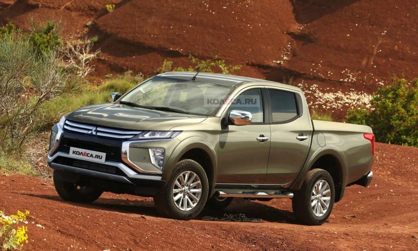 Новый l200 Mitsubishi