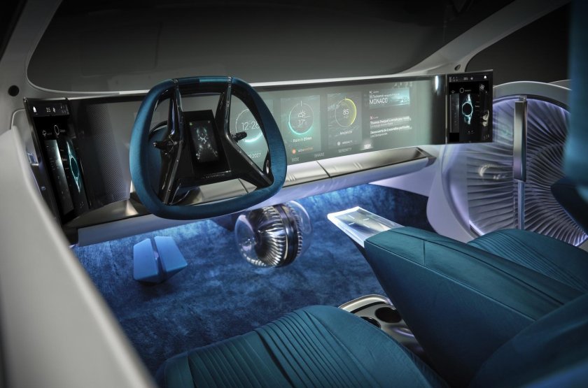 Салон автомобиля будущего