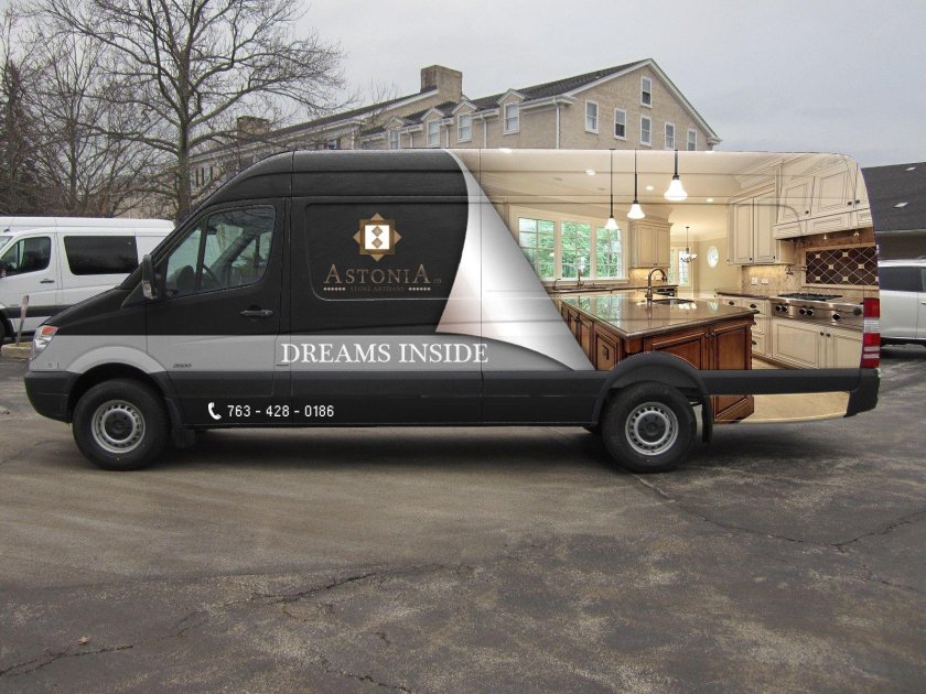 Необычная реклама на авто