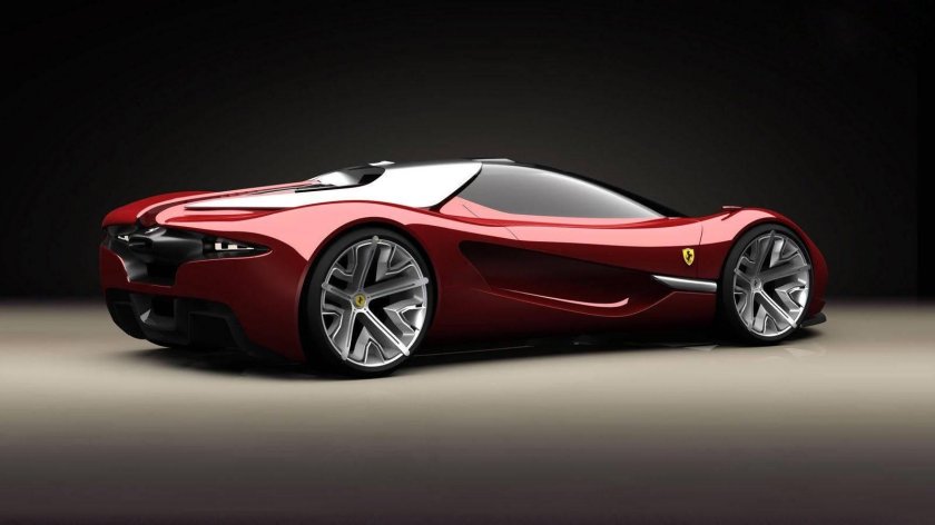 Ferrari f80 Concept гиперкар