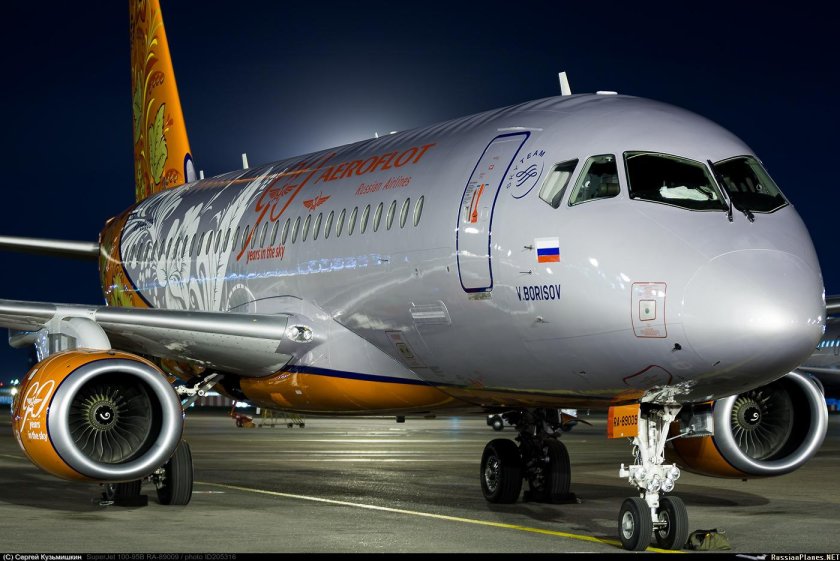 Суперджет 100 ra-89009