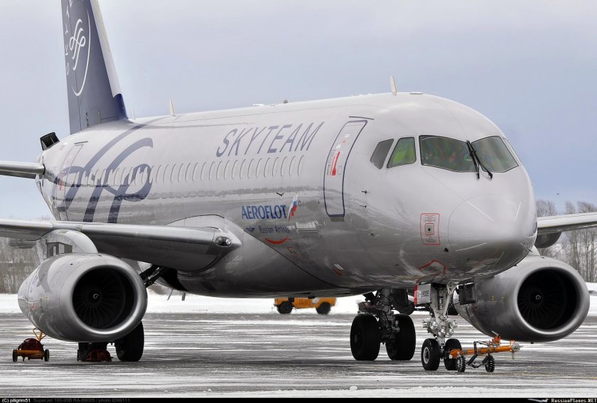 Суперджет 100 Skyteam