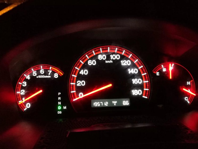 Хонда Аккорд 7 200 на спидометре