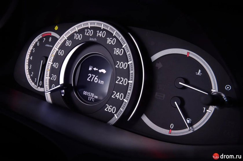 Хонда Аккорд 2022 спидометр