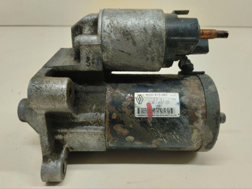 Стартер renault logan