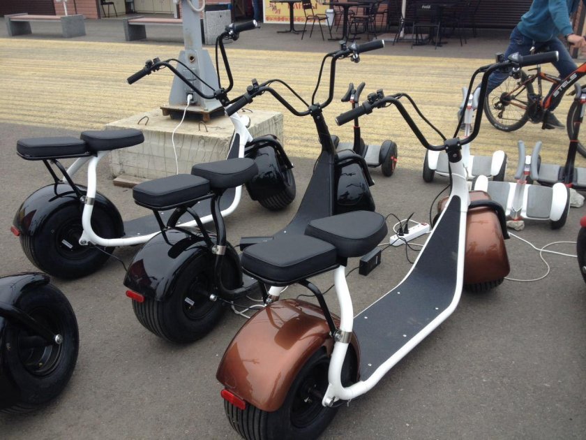 Электроскутер woqu