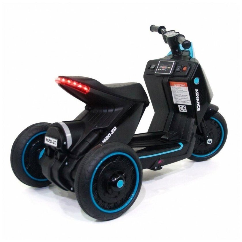 Детский электромобиль скутер трицикл BMW Concept link Style 6v 2wd, hl700-3-Pink