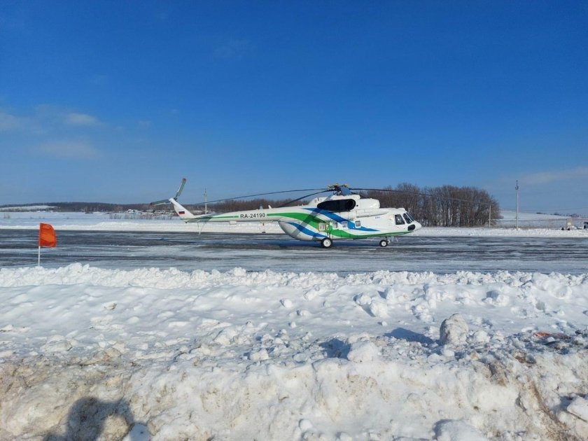 Санавиация вертолет