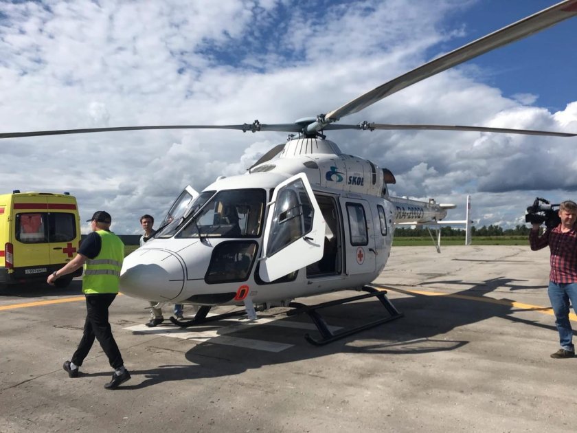 Кумертау вертолет санавиация