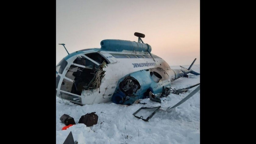 Вертолёт ми-2 Комиавиатранс