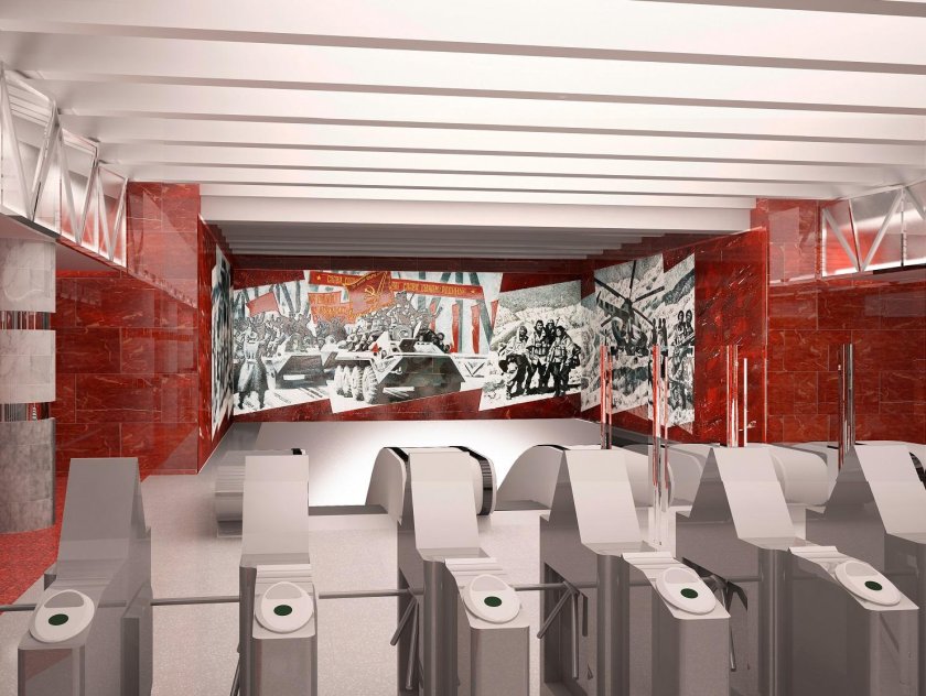 Метро проспект славы Санкт-Петербург