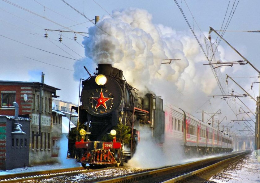 Паровоз л 5248