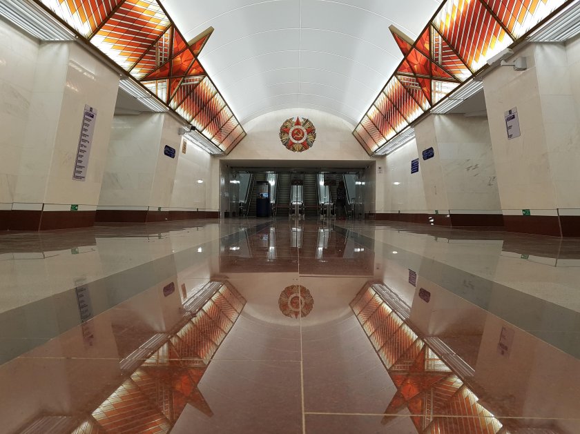 Станция метро проспект славы