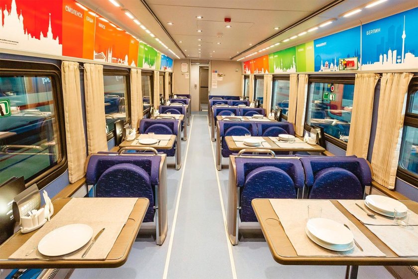 Стриж вагон ресторан