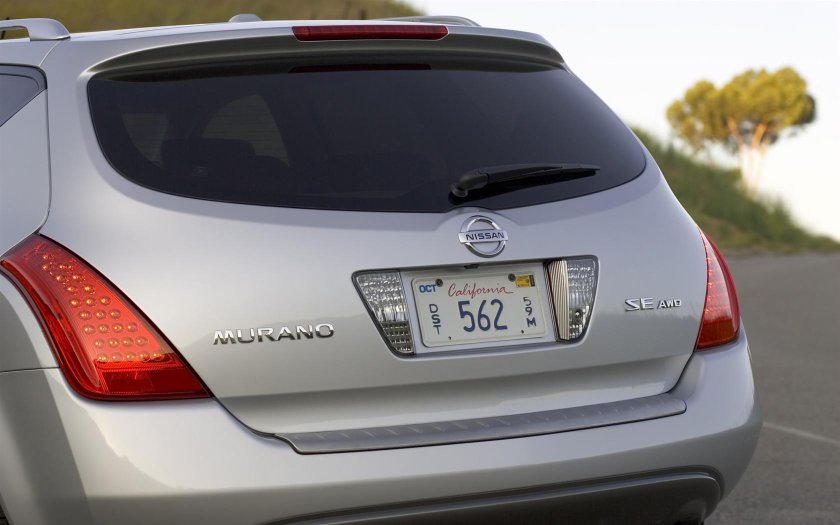 Nissan Murano сзади