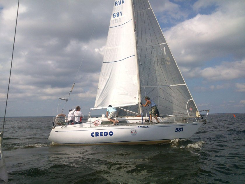 Парусная яхта