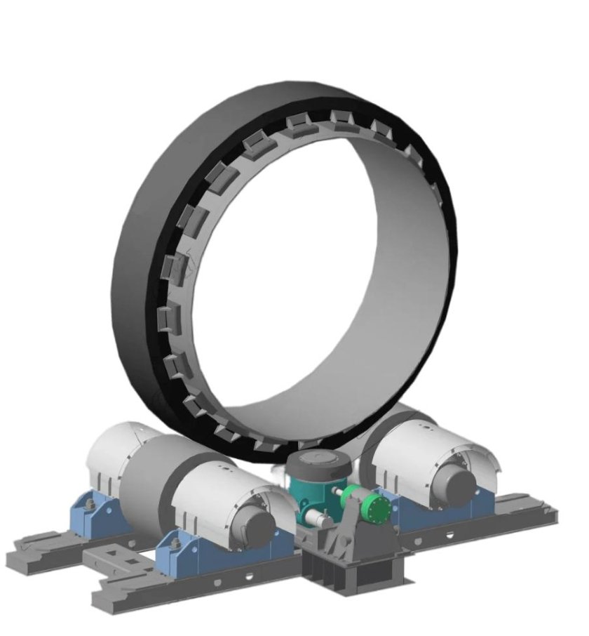 Вращающаяся печь СМЦ-402