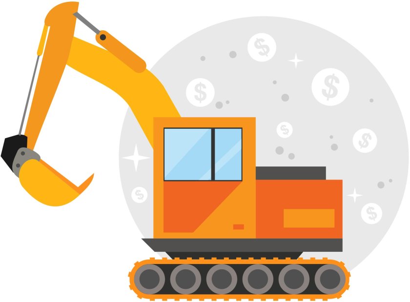 Экскаватор вектор