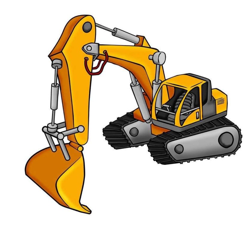 Экскаватор картинка