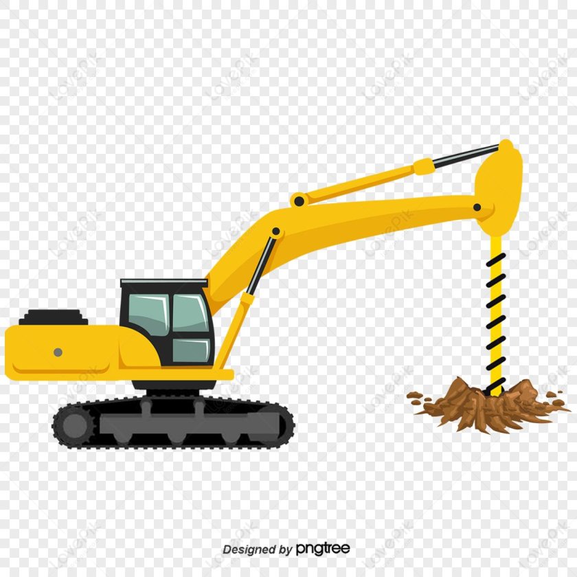 Экскаватор вектор