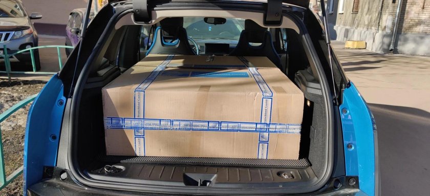 Размеры багажника BMW i3