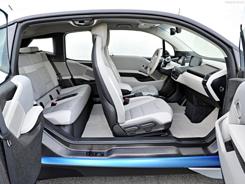 Бмв i 3 салон