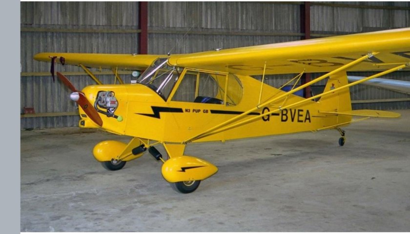 N3 pup Ultralight aircraft