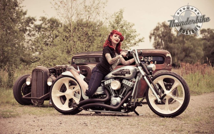 Харлей Дэвидсон мотоциклы ретро