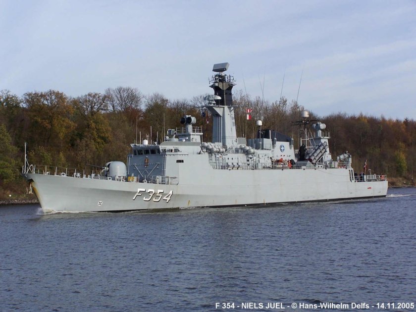 Фрегат Ивер хюитфельд ВМС Дании