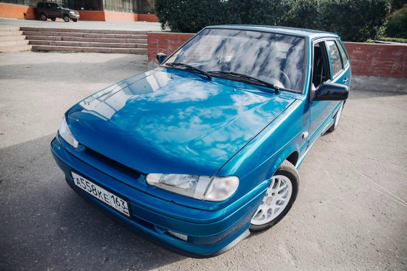 ВАЗ 2114 цвет Аквамарин