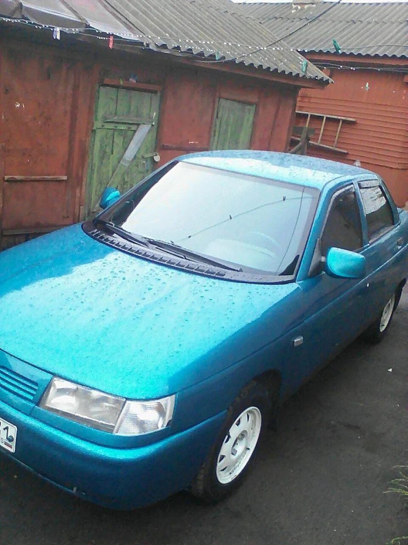 Ваз 2110 аквамарин